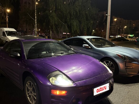 2001 Mitsubishi Eclipse III, фиолетовый, 675000 рублей - вид 14