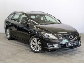2008 Mazda 6 II (GH), чёрный, 1025000 рублей, вид 3