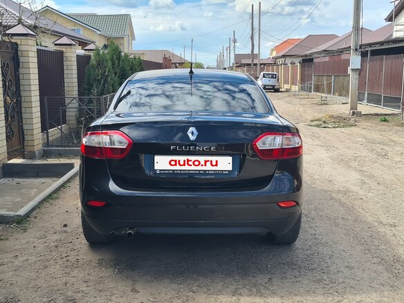 2013 Renault Fluence I Рестайлинг, чёрный, 620000 рублей - вид 6