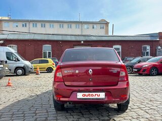 2012 Renault Logan I Рестайлинг, красный, 380000 рублей, вид 5
