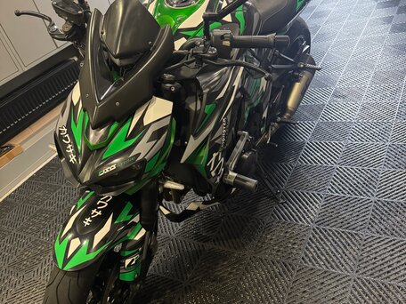 2019 Kawasaki Z 1000, зелёный, 1300000 рублей, вид 5