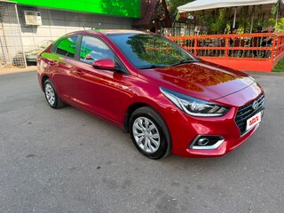 2019 Hyundai Solaris II, красный, 1110000 рублей, вид 3