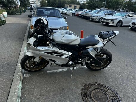 2007 Yamaha YZF-R6, белый, 545000 рублей, вид 2