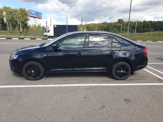 2014 Skoda Rapid I, чёрный, 750000 рублей, вид 4