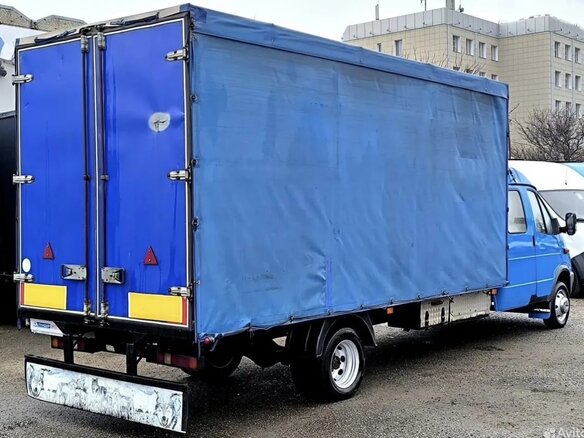 2012 ГАЗ ГАЗель (33023/330273) Фермер, синий, 1350000 рублей - вид 6