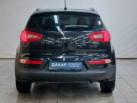 2011 Kia Sportage III, чёрный, 1300000 рублей, вид 5