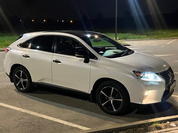 2014 Lexus RX 450h III Рестайлинг, белый, 2950000 рублей - вид 1
