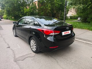 2014 Hyundai Elantra V (MD) Рестайлинг, чёрный, 1150000 рублей, вид 4