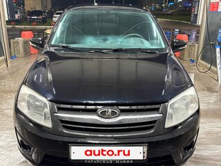2014 Lada (ВАЗ) Granta I, чёрный, 270000 рублей, вид 3
