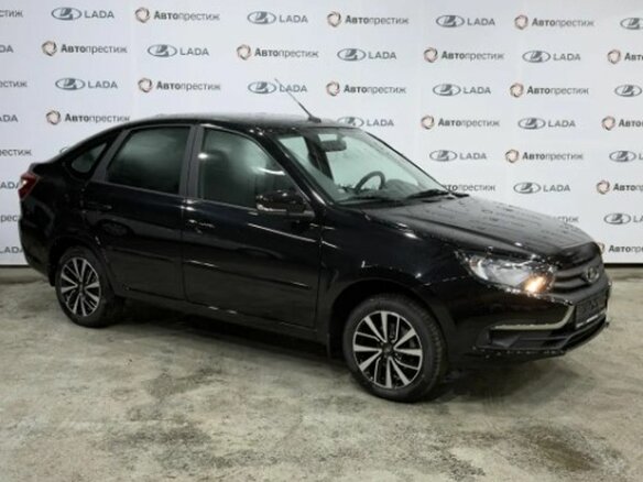 2026 Lada (ВАЗ) Granta I Рестайлинг, чёрный - вид 2