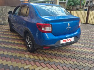 2020 Renault Logan Stepway II Рестайлинг, синий, 1200000 рублей, вид 2