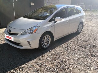 2013 Toyota Prius v (+) I (ZVW40/41), белый, 1499000 рублей, вид 2