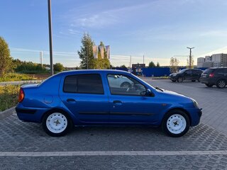 2002 Renault Symbol I, голубой, 175000 рублей, вид 4