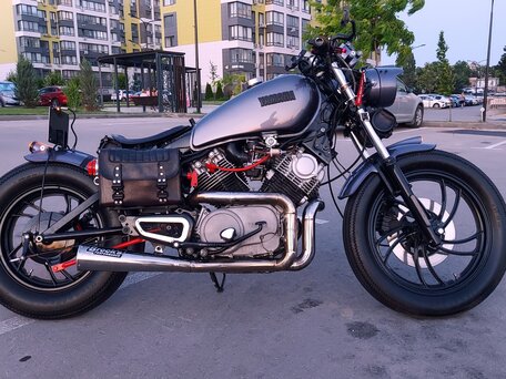 1981 Yamaha XV750 Virago, серый, 530000 рублей, вид 1