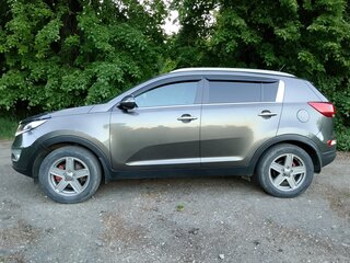 2015 Kia Sportage III Рестайлинг, серый, 1495000 рублей, вид 4