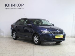 2017 Skoda Rapid I, синий, 1069000 рублей, вид 3
