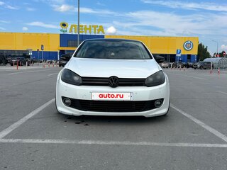 2012 Volkswagen Golf VI, белый, 900000 рублей, вид 3
