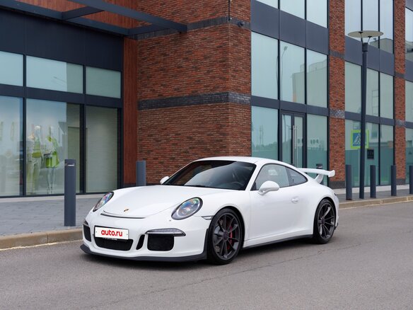 2015 Porsche 911 GT3 991, белый, 10700000 рублей - вид 1