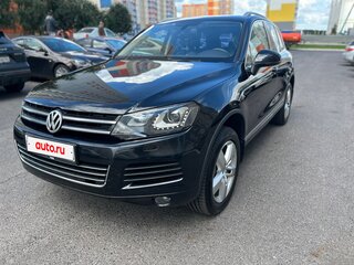 2012 Volkswagen Touareg II, чёрный, 2260000 рублей, вид 1