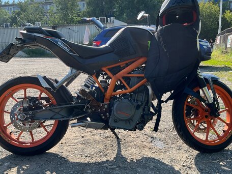 2014 KTM 390 Duke, белый, 339000 рублей, вид 3