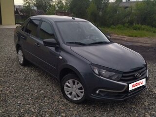 2020 Lada (ВАЗ) Granta I Рестайлинг, серый, 555000 рублей, вид 2