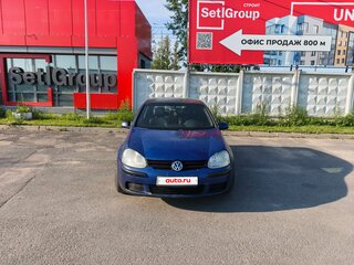 2005 Volkswagen Golf V, синий, 235000 рублей, вид 2