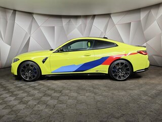 2021 BMW M4 Competition Package G82/G83, жёлтый, 6975750 рублей, вид 5
