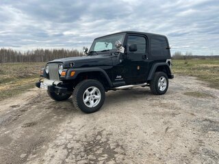 2003 Jeep Wrangler II (TJ), чёрный, 1750000 рублей, вид 3