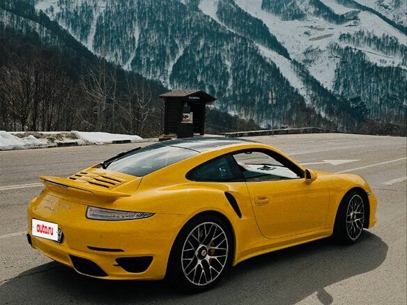 2015 Porsche 911 Turbo S VII (991), жёлтый, 14000000 рублей - вид 8