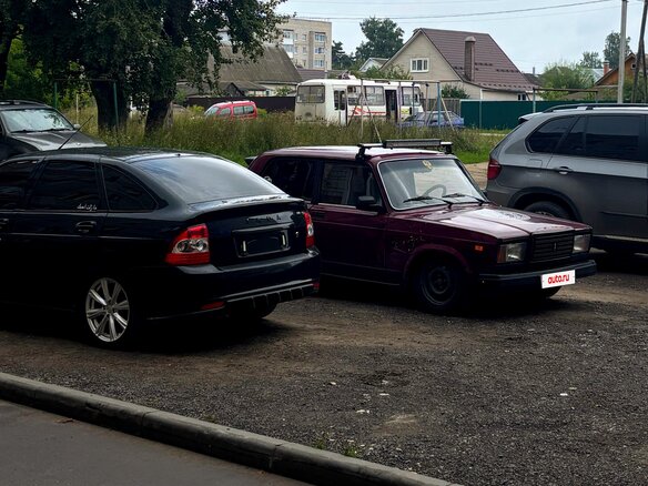 2000 Lada (ВАЗ) 2107, пурпурный - вид 3