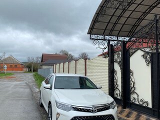 2016 Toyota Camry US Market VII (XV50) Рестайлинг, белый, 1980000 рублей, вид 1