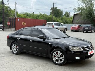 2006 Hyundai Sonata V (NF), чёрный, 520000 рублей, вид 2