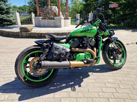2015 Harley-Davidson Street Rod, зелёный, 710000 рублей, вид 5