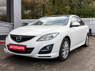2011 Mazda 6 II (GH) Рестайлинг, белый, 699000 рублей, вид 4