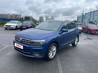 2018 Volkswagen Tiguan II, синий, 1900000 рублей, вид 1