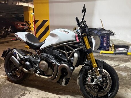 2014 Ducati Monster 1200, белый, 700000 рублей, вид 2