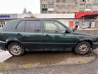 1995 Volkswagen Golf III, зелёный, 80000 рублей, вид 5