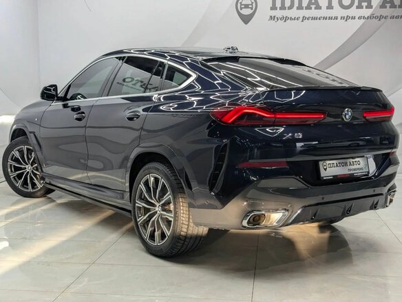 2023 BMW X6 30i III (G06) Рестайлинг, синий - вид 7