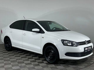 2014 Volkswagen Polo V, белый, 737000 рублей, вид 1