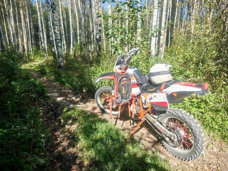 1997 Honda CRM 250, белый, 250000 рублей, вид 3