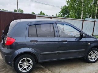 2007 Hyundai Getz I Рестайлинг, серый, 410000 рублей, вид 3