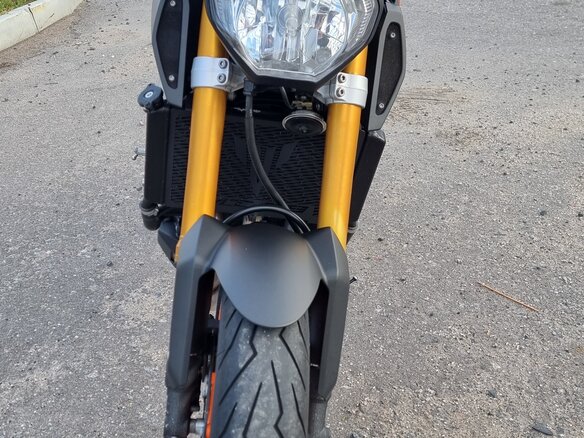 2014 Yamaha MT-09 (FZ-09), оранжевый, 500000 рублей - вид 19