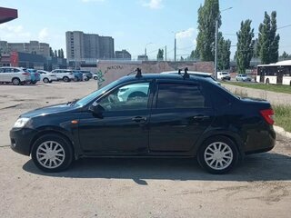 2014 Lada (ВАЗ) Granta I, чёрный, 360000 рублей, вид 4