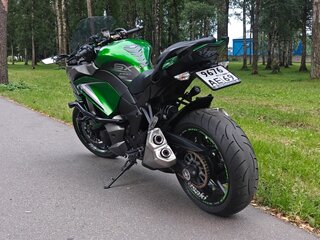 2019 Kawasaki Z 1000SX, зелёный, 980000 рублей, вид 3