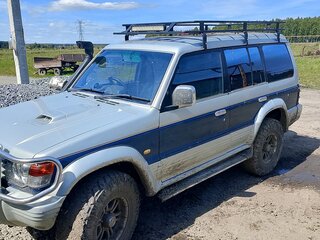 1995 Mitsubishi Pajero II, серый, 1200000 рублей, вид 4