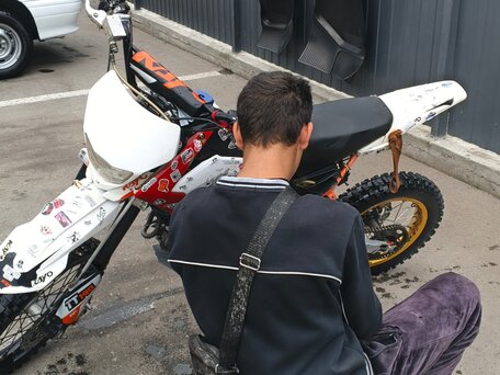 2026 Kayo Evolution YX140EM, красный, 120000 рублей, вид 3