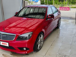2008 Mercedes-Benz C-Класс 230 III (W204), красный, 1050000 рублей, вид 1