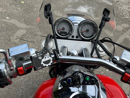 2005 Kawasaki VN1600 Vulcan, красный, 600000 рублей, вид 3