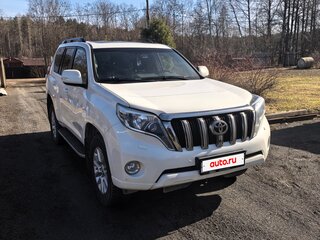 2015 Toyota Land Cruiser Prado 150 Series Рестайлинг 1, белый, 3650000 рублей, вид 5