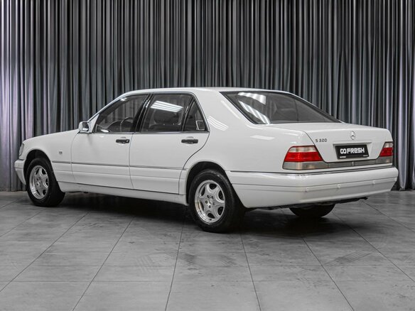 1997 Mercedes-Benz S-Класс 320 III (W140) Рестайлинг, белый, 5399000 рублей - вид 1